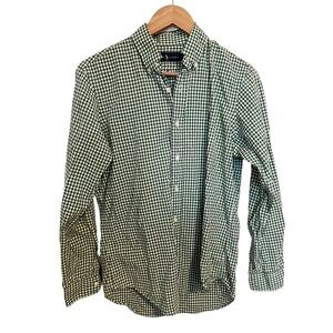 Ralph Lauren Button Down‎ green check small